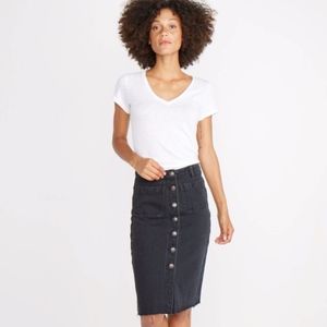 NWT Marine Layer Blake Denim Skirt Size 27